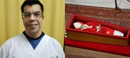 Sobrino del Papa logró viajar a Roma para despedir a su tío