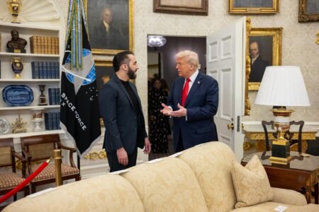Así fue la reunión de Trump con Bukele en la Casa Blanca