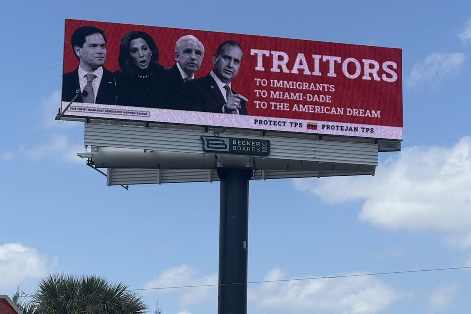 Llaman “traidores” a Marco Rubio por medidas contra migrantes