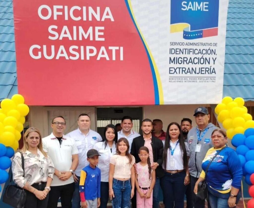 Saime reapertura sede en el estado Bolívar