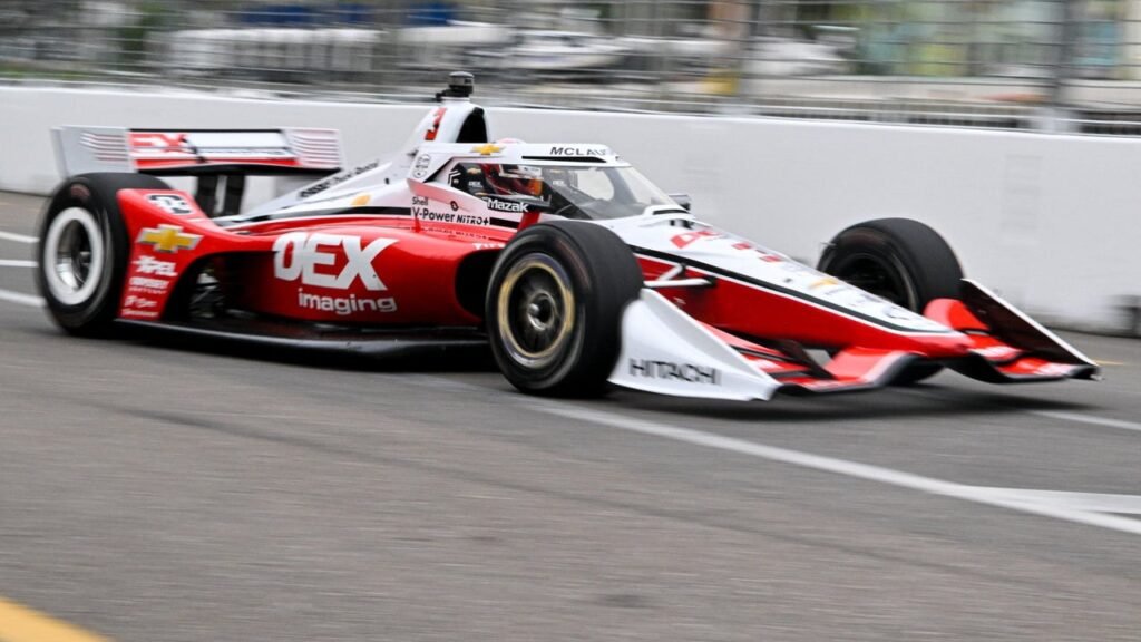 La sorprendente reacción de un piloto cuando su auto voló en el grave accidente durante las pruebas del Indy 500