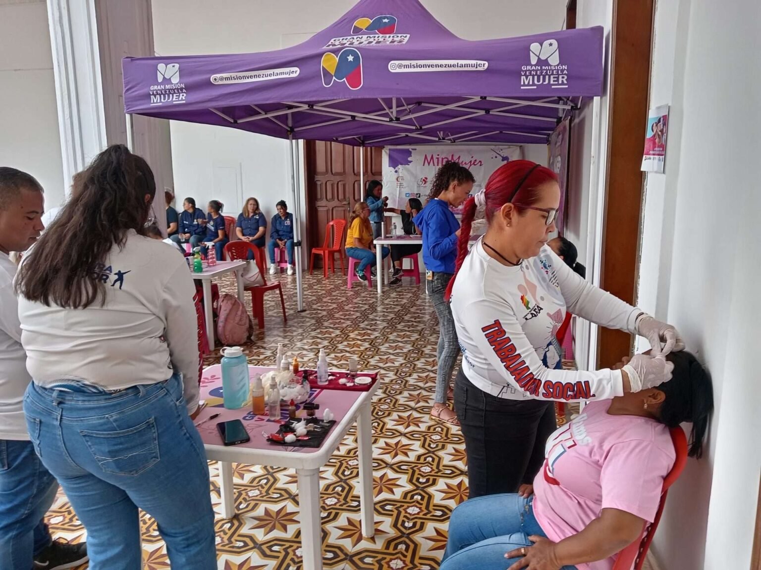 Mujeres trabajadoras en Lara reciben asistencia integral