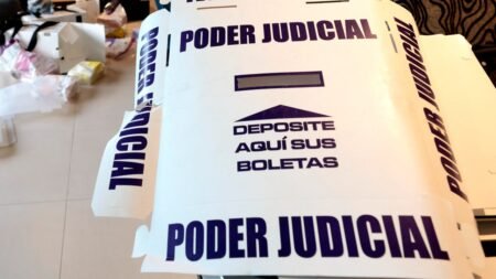 Elecciones judiciales en México avanzan con baja participación y confusión entre los votantes sobre los cargos que se eligen