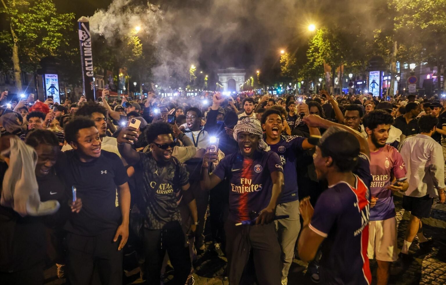 PSG rechaza altercados tras su triunfo en la Champions