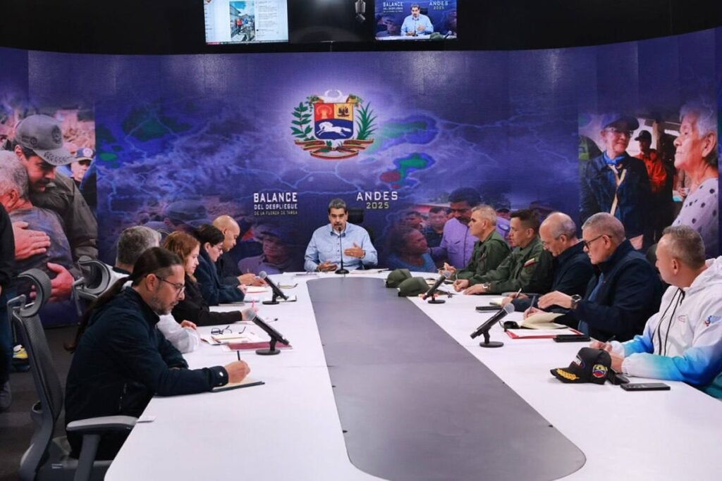 Más de 8 mil familias aisladas en Mérida debido a las lluvias, confirmó Maduro