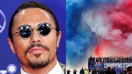 El chef turco Nusret Gökçe, conocido como Salt Bae, fue expulsado de la fiesta que hizo el PSG por su victoria en Champions