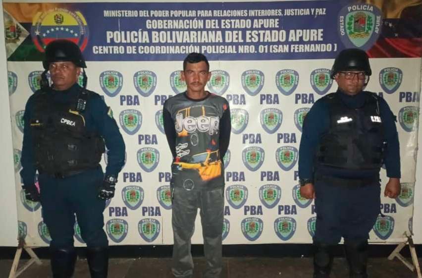 Capturan a un segundo implicado en el triple homicidio ocurrido en Apure