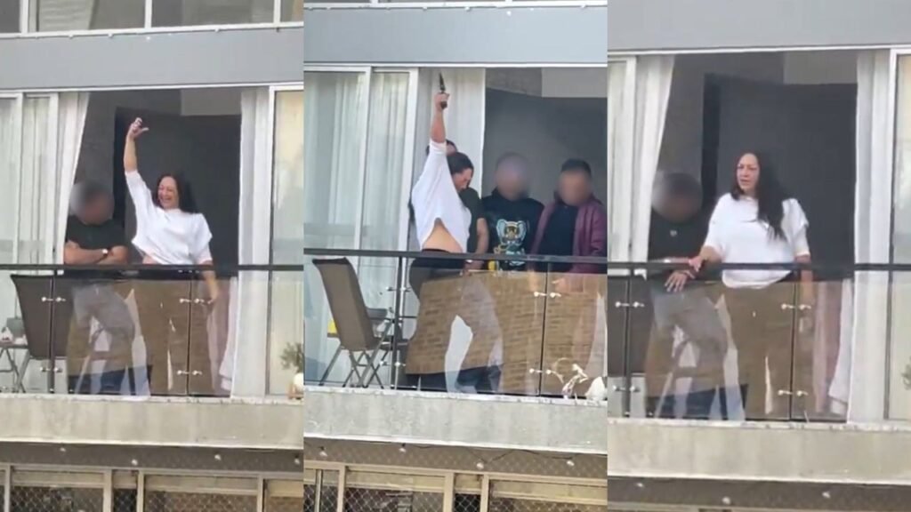 Se pronuncia la mujer que fue grabada disparando al aire desde un balcón en Bogotá: “ofrezco sinceras disculpas”
