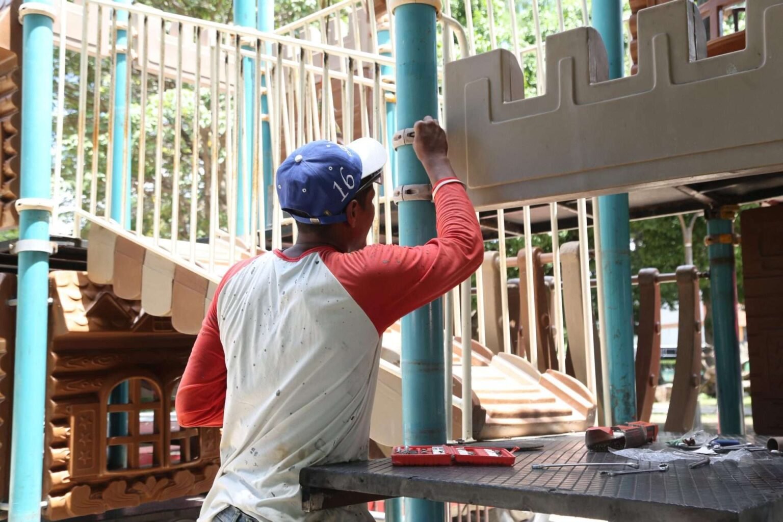 Recuperan instalaciones del Parque Felipe Guevara Rojas en Maracay