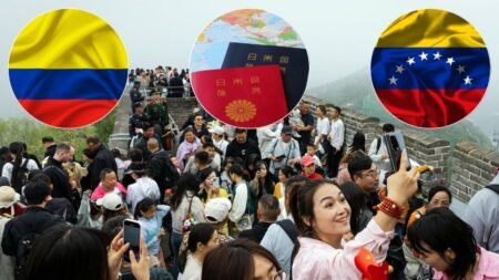 Más de 70 países fueron elegidos por China para exención de visa de turismo: Colombia y Venezuela tuvieron inesperada respuesta