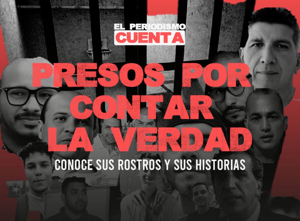 Los rostros e historias de los periodistas encarcelados