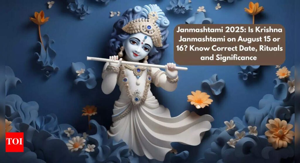 Janmashtami 2025: ¿Es la celebración de Krishna el 15 o 16 de agosto? Conoce la fecha correcta, rituales y significado