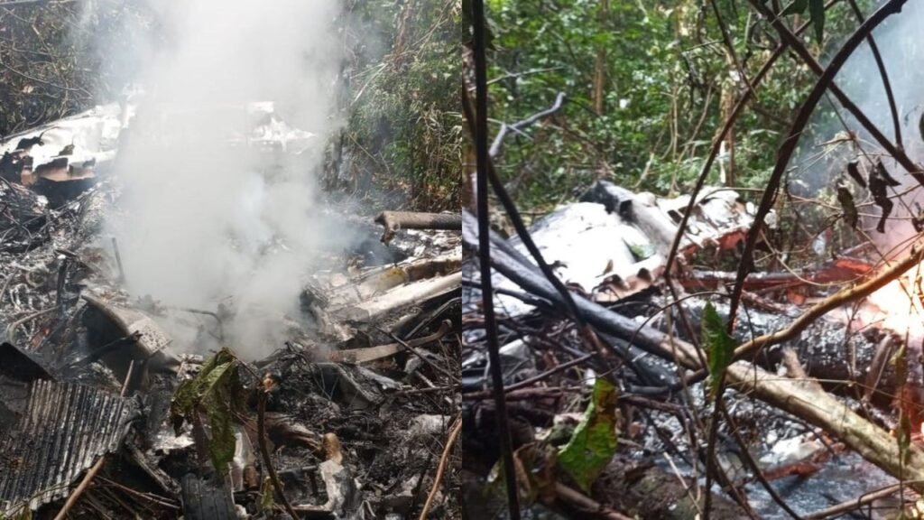 Accidente de avioneta en Colombia deja cuatro muertos, entre ellos una mujer embarazada