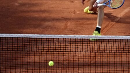 Tenista se percató de engaño visual de pelota que traspasó la malla en pleno partido y derivó en un punto para su rival