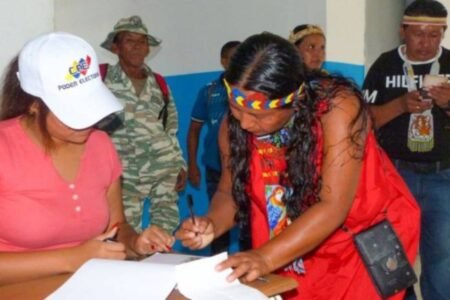 CNE reportó normalidad y 35 % de participación en elecciones de concejales indígenas